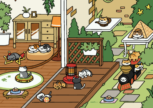 ねこあつめ_えきちょうさん(汽車).png